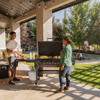 Grătar tip plită pe gaz Blackstone 36” Iron Forged, cu capac