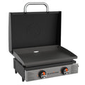 Grătar tip plită pe gaz Blackstone 22”, cu capac