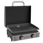 Grătar tip plită pe gaz Blackstone 22”, cu capac