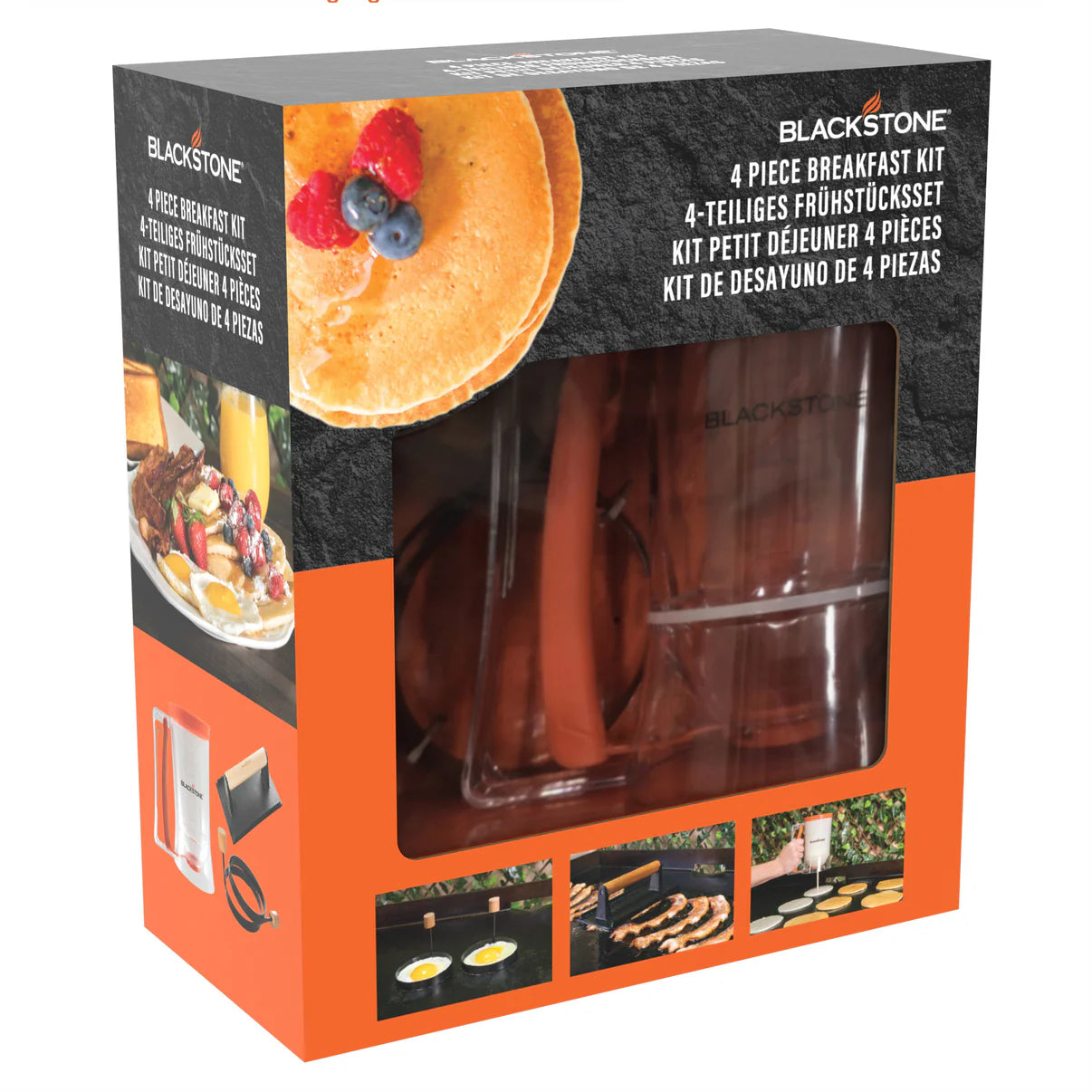 Set Blackstone Breakfast Kit 4 piese pentru plită tip plancha