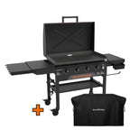 Grătar tip plită pe gaz Blackstone 36” Omnivore, cu capac + Husa