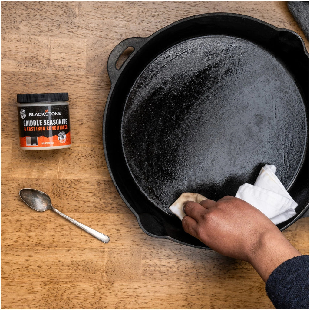 Ulei pentru asezonare Blackstone – Seasoning & Conditioner pentru fontă și oțel