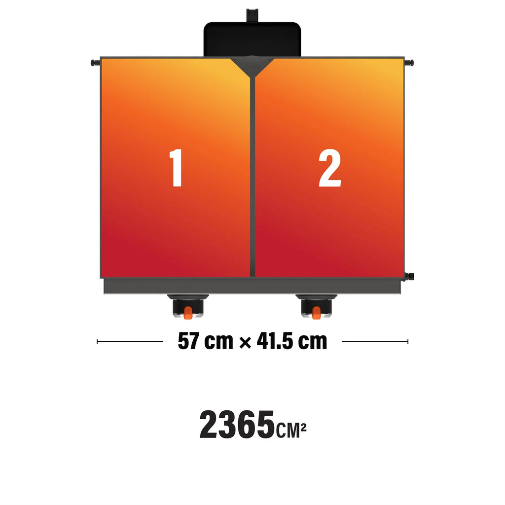 Grătar tip plită pe gaz Blackstone 22”, cu capac